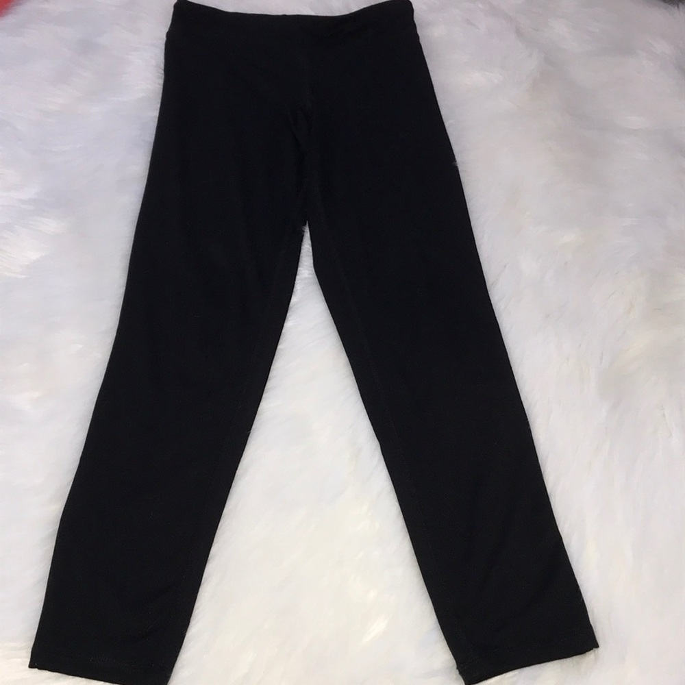 Black Silk Stretch Leggings!